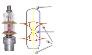 TR tube with a keep-alive electrode and its working principle