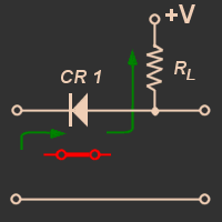 Basic diode switch